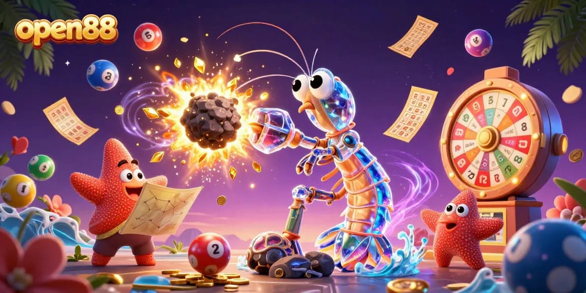 Experience open88's vibrant casino atmosphere with an explosion of games and prizes.