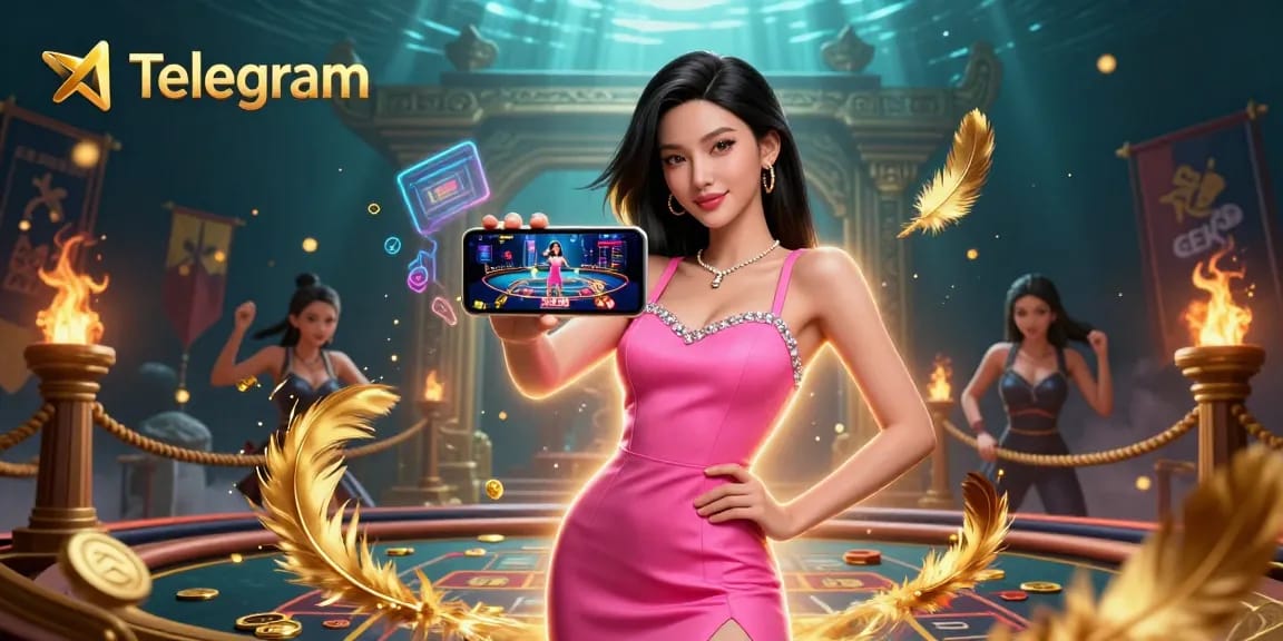 在Telegram上参与刺激的赌场游戏,体验动态的3D游戏场景和生动的视觉效果。
