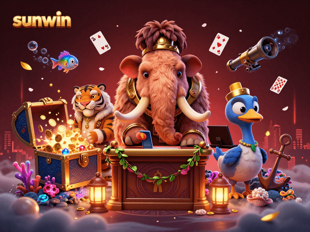 Experience the thrilling fun of sunwin as a saber-tooth tiger enters the casino scene, enhancing excitement.