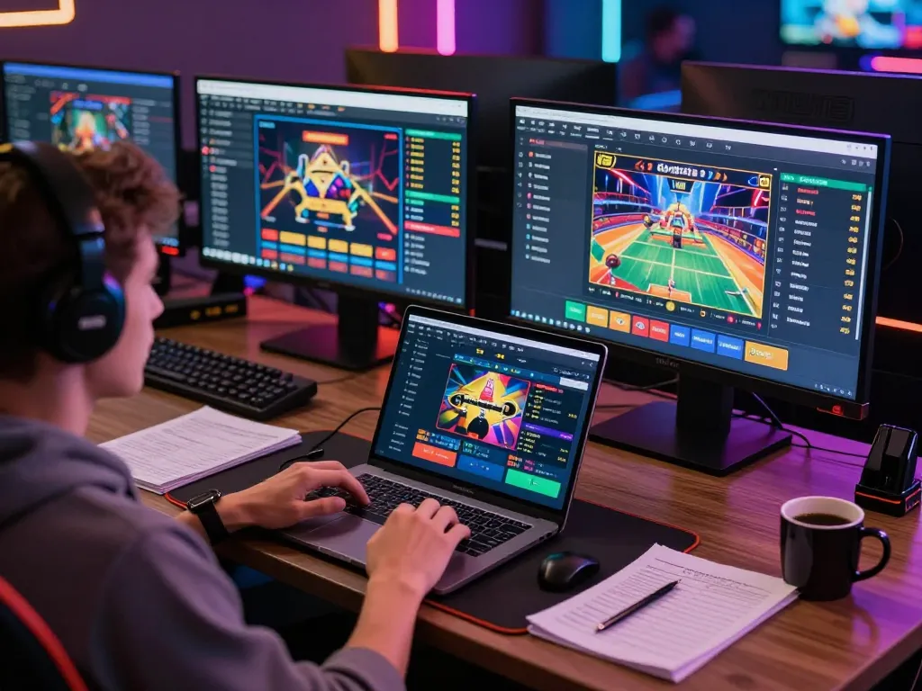 Engaging with the VT88 sports betting app during an exciting online gaming session.