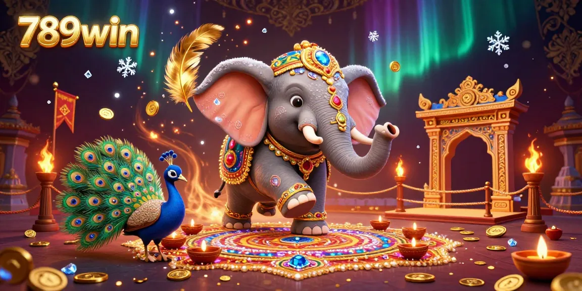 Join the vibrant action at 789win, featuring an exciting 3D casino scene with colorful characters and dynamic elements.