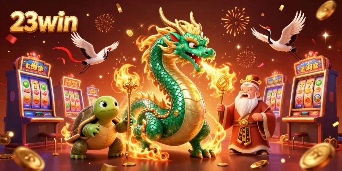 Experience thrilling wins at 23win with vibrant slot machines and captivating dragon energy.