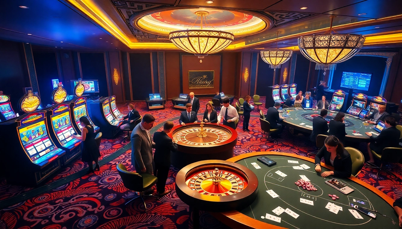 Experience thrilling gameplay at 79king with dynamic poker tables and vibrant slot machines