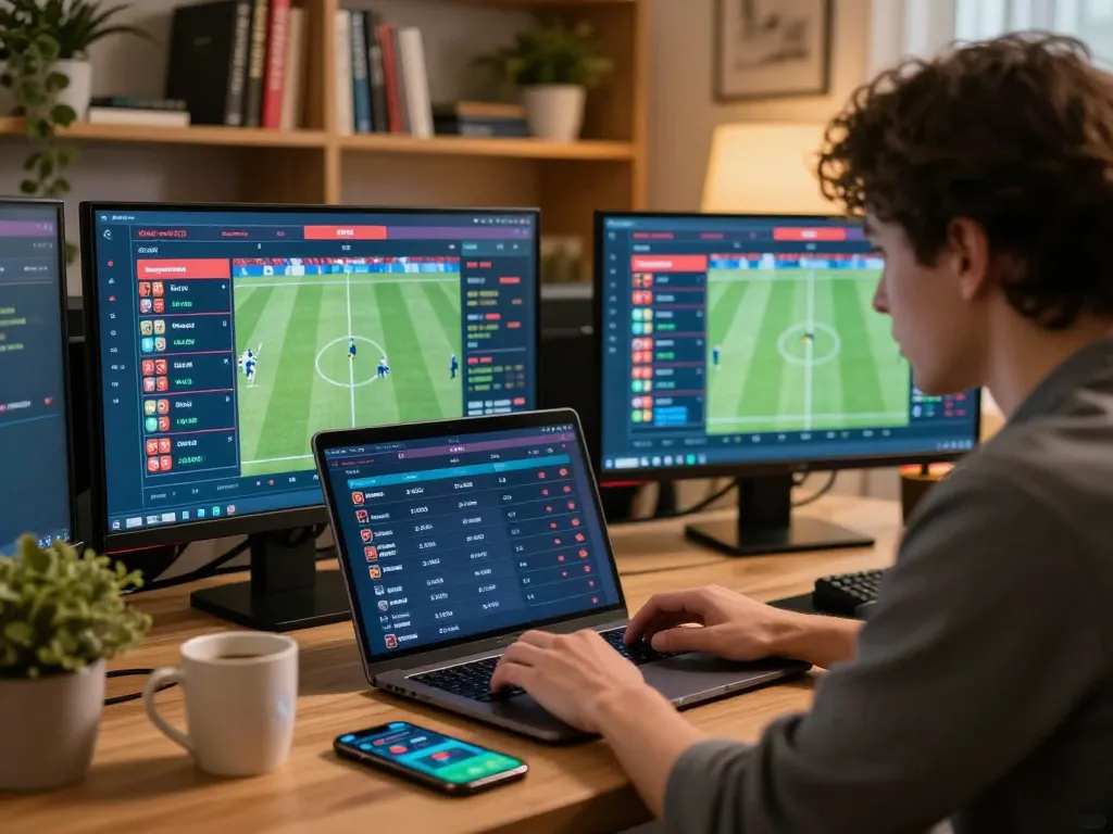 Engaging online sports betting scene with live odds and strategic gameplay for tin soi kèo enthusiasts.