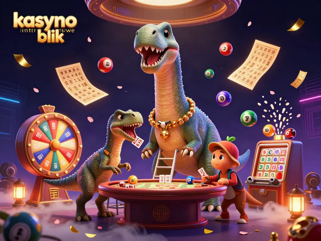 Experience the thrill of kasyno internetowe blik in this vibrant, action-packed casino scene.