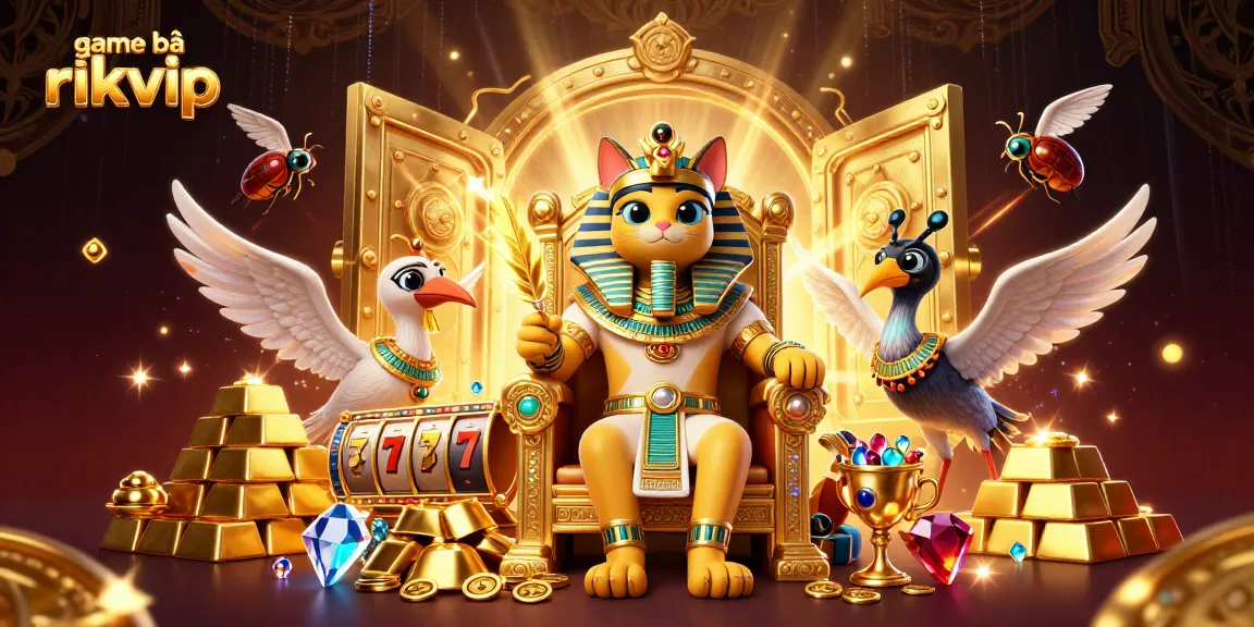 Experience excitement with game bài rikvip, featuring vibrant characters and dazzling casino elements.