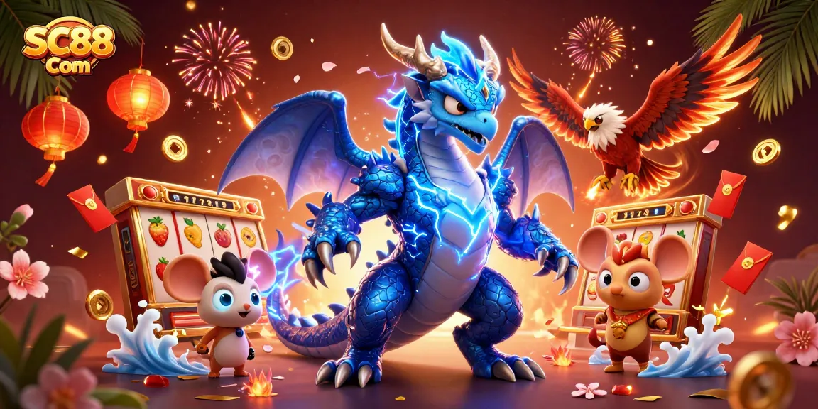 Engage with SC88 Com by spinning vibrant slot reels surrounded by dynamic casino elements.