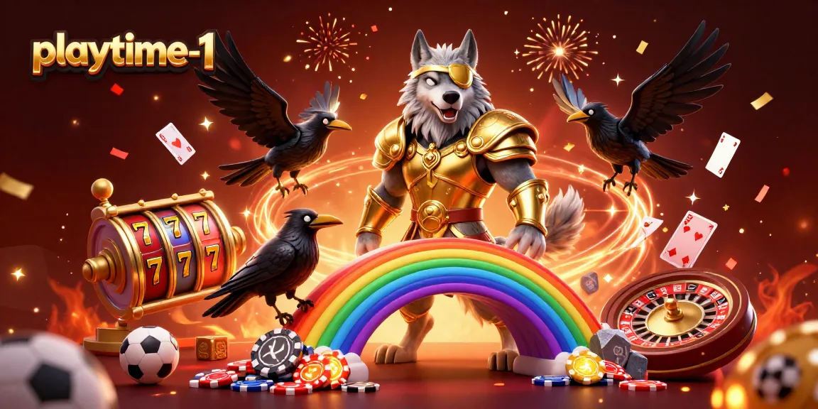 Experience the excitement of playtime-1 with a captivating 3D casino adventure featuring Odin, ravens, and dynamic gaming elements.