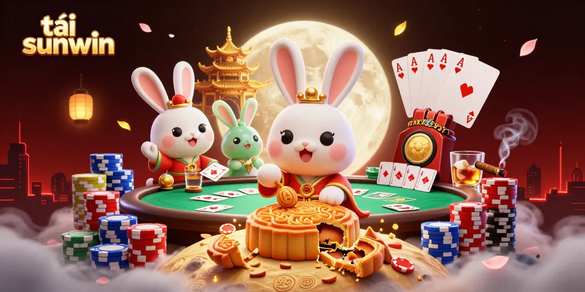 Experience the thrill of gaming with tải sunwin - a vibrant cartoon illustration featuring fantasy elements and casino motifs.