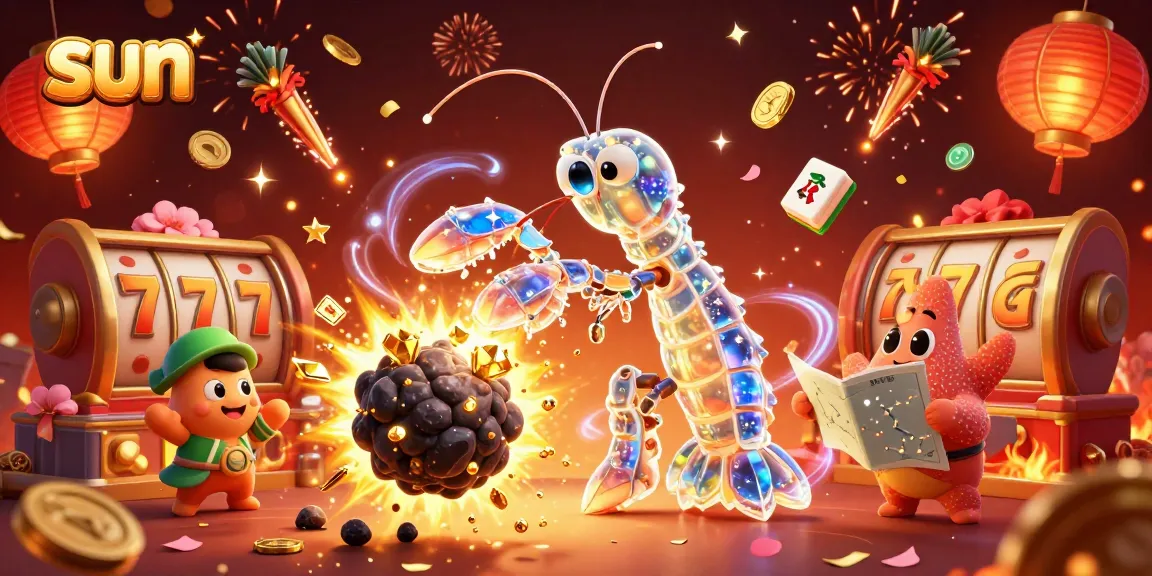 Experience thrilling wins as the samurai mantis shrimp smashes through gems in the sun-themed casino.