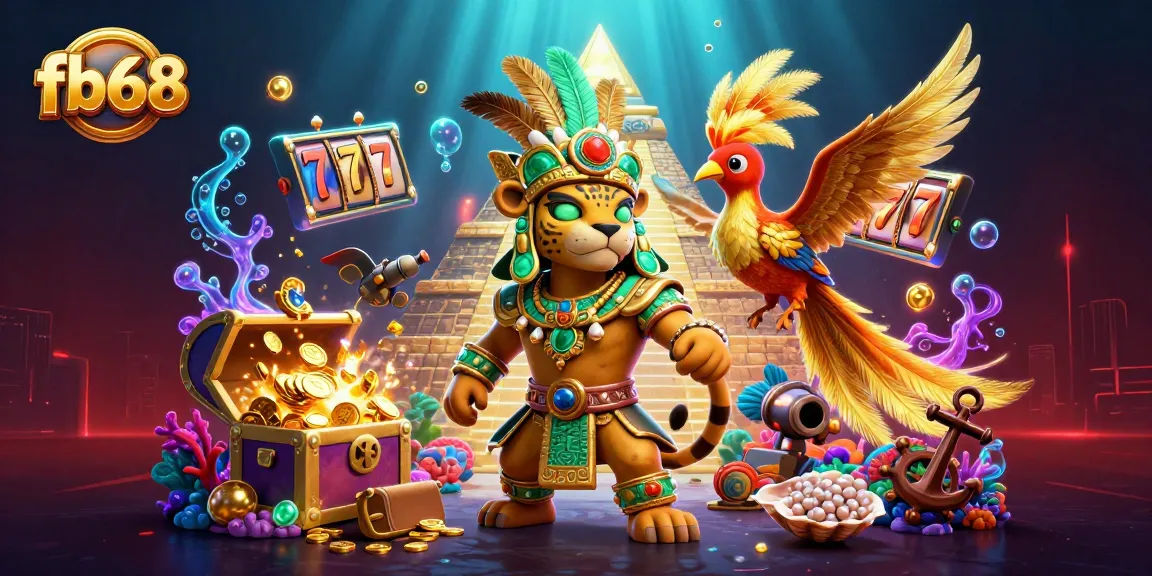 Engage with fb68’s vibrant casino adventure featuring Mayan characters and dynamic slot elements.